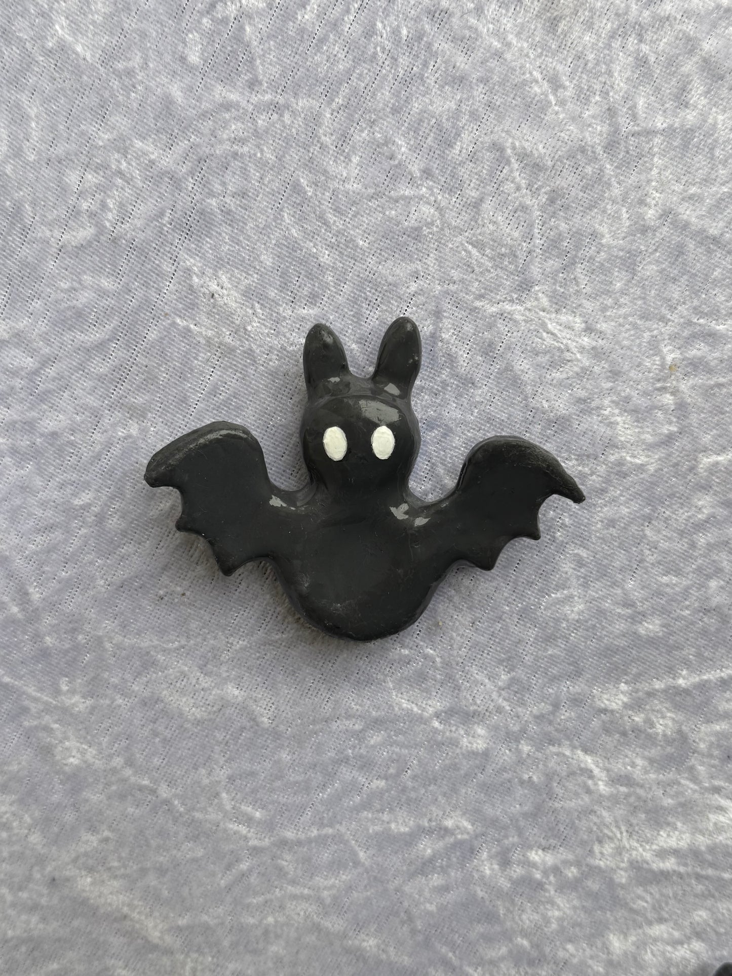 Charcoal Ghost Bat Worry Stone